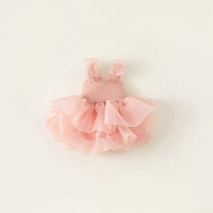Elegant Glass Organza Dress