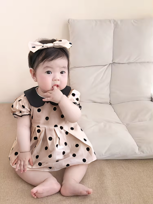 Adorable 3-Piece Baby Girl Outfit - Pure Cotton Comfort