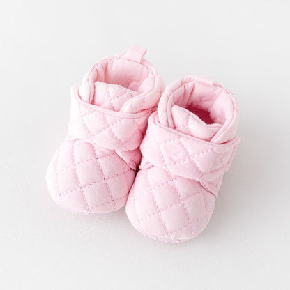 CloudSoft Quilted Baby Booties