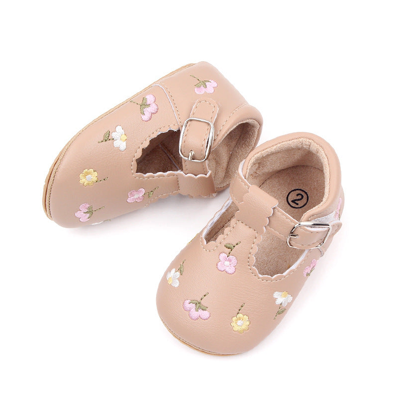 Soft Embroidered First Walker Bellies