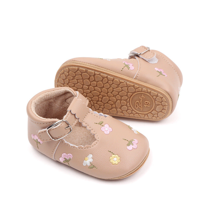 Soft Embroidered First Walker Bellies