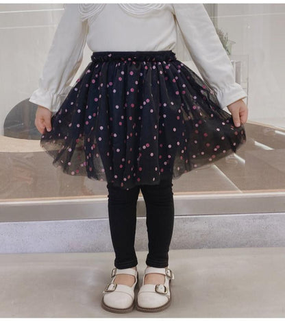 Starry Night Skirt Leggings