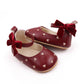 Baby Girl Princess Shoes with Velvet Bow