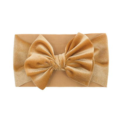 Soft Velvet Bow Headbands