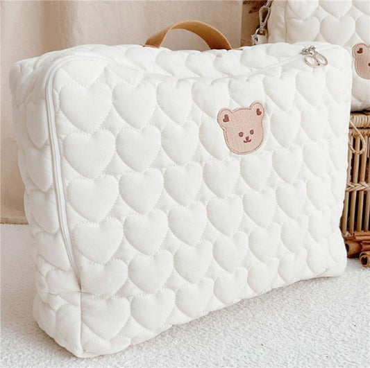 Quilted Multi-Purpose Mommy Bag