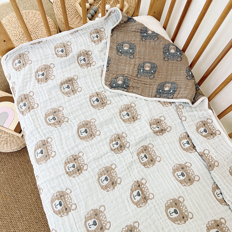 CuddleBear Soft Muslin Blanket