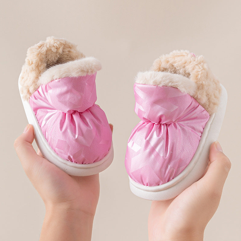 Cute Pink Toddler Winter Shoes -Extremely warm