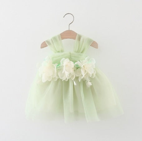PetalGlow Baby Party Dress – Soft Elegance for Precious Moments