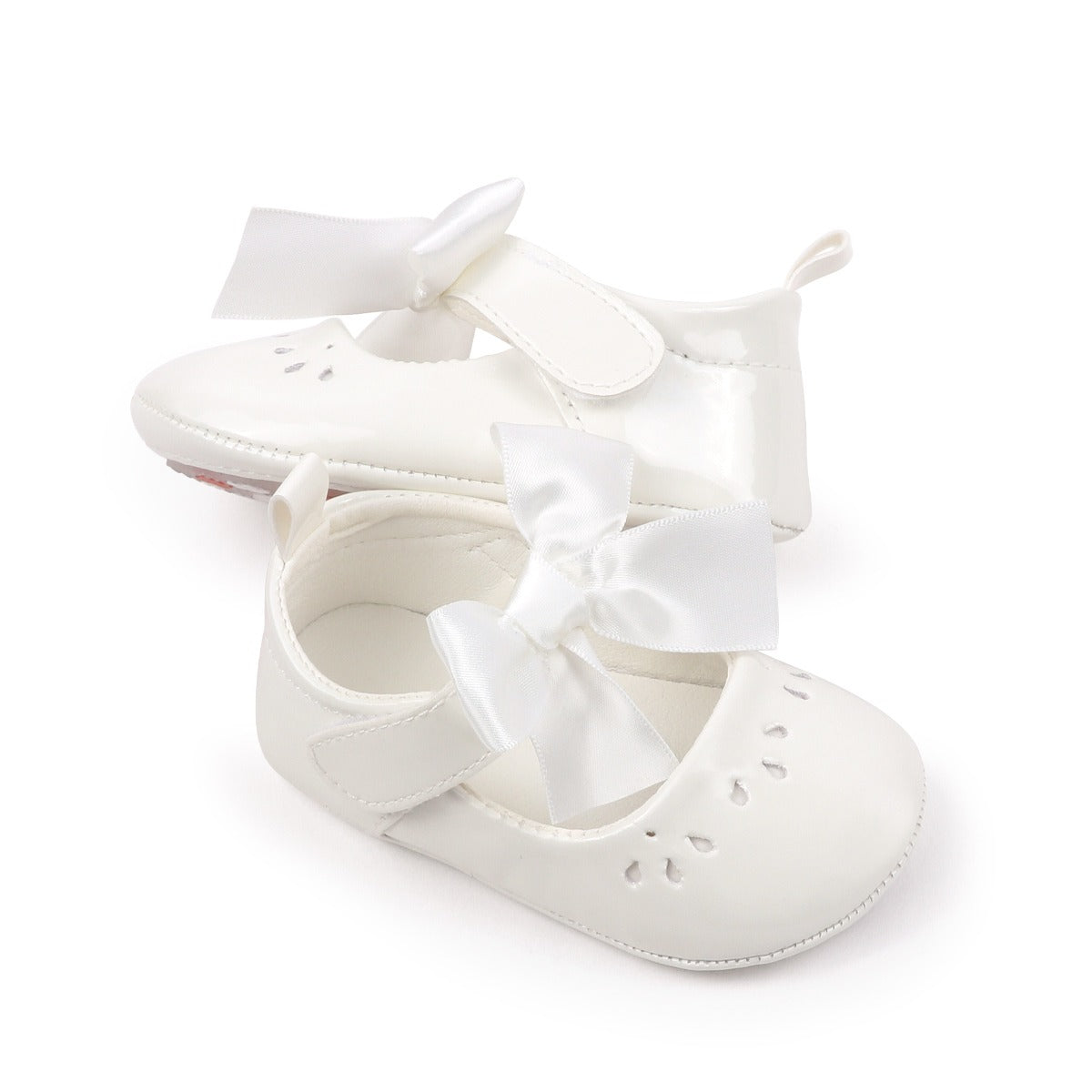 RoséBelle Patent Bow Shoes