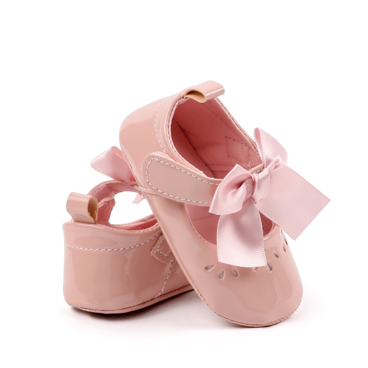 RoséBelle Patent Bow Shoes