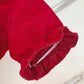 Scarlet Puff Red Princess Dress
