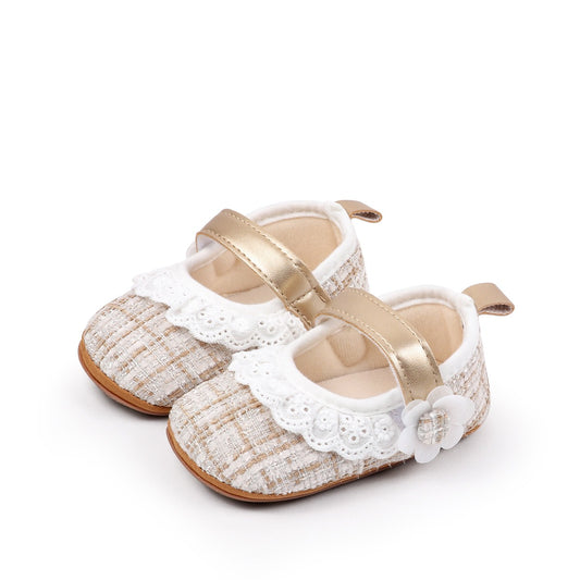 Ivory Bloom Baby Mary Jane Shoes