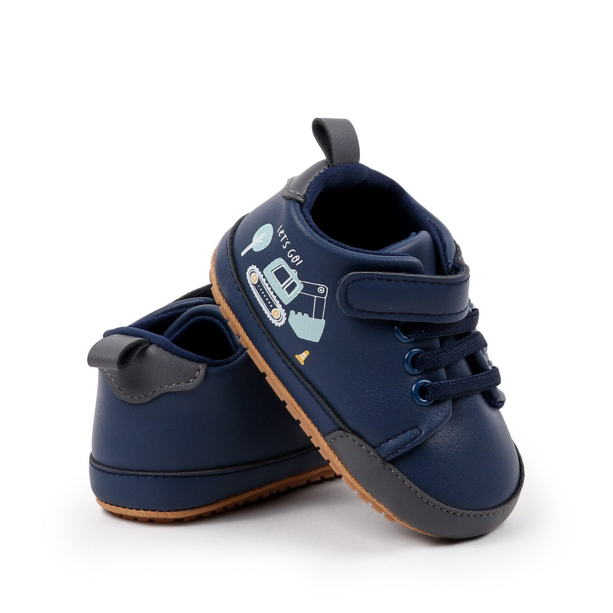 Little Explorer Navy Baby Sneakers