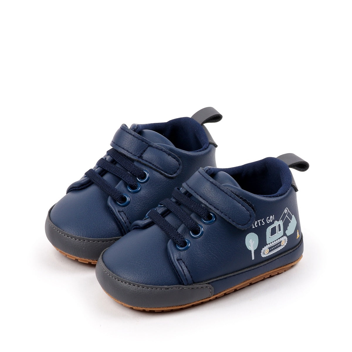 Little Explorer Navy Baby Sneakers