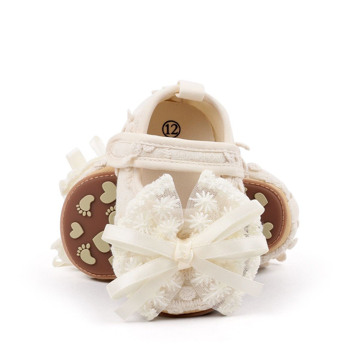Lace Blossom Baby Shoes