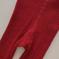 Velvet Bow Christmas Stockings for Baby Girls – Elegant & Adorable