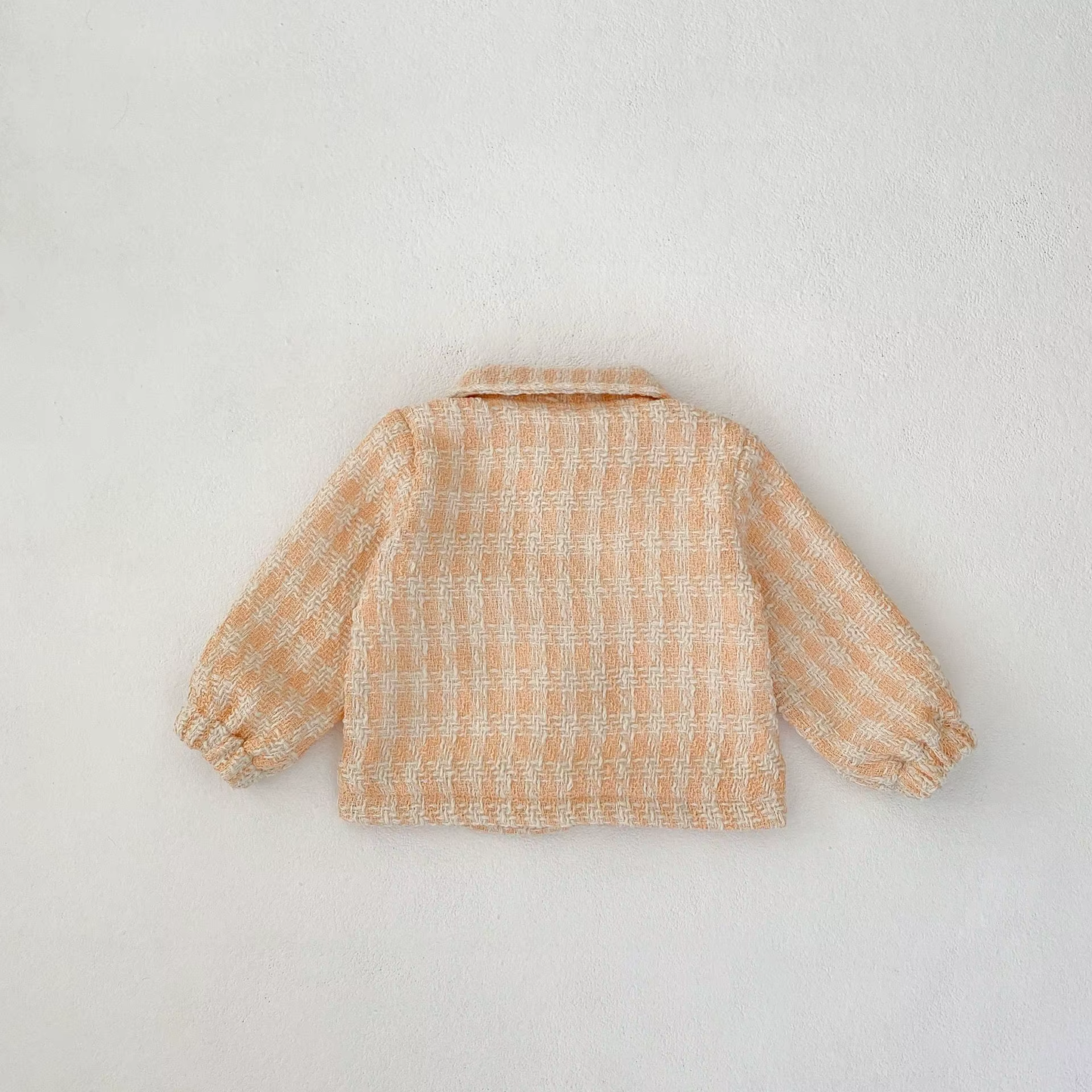 Miles Checkers Cozy Toddler Jacket