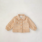 Miles Checkers Cozy Toddler Jacket