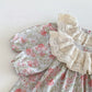 Rosa Bloom Lace Collar Romper & Headband Set