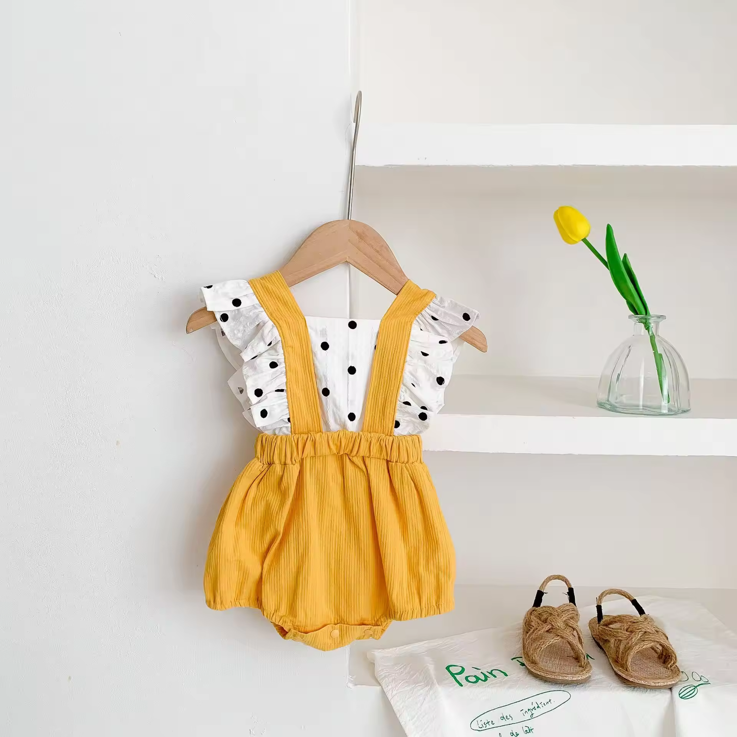 Polka Dot Baby Bodysuit - Ultimate Comfort & Adorable Design