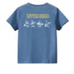 Bear fun activities Printed Unisex T-Shirt with Back Print - Crazy Toes ®