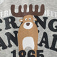 Cozy Fleece Pullover with a cute Reindeer - Crazy Toes ®