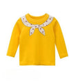 Elevate Her Style with Comfortable Cute Scarf Design Long Sleeve T-Shirt - Crazy Toes ®
