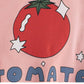 Full Sleeve Tops - Cute Tomato Cotton Sweatshirt Girls' - Crazy Toes ®