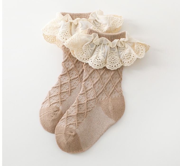 Robeez Ruffle Socks Experience Comfort & Style: Get 100% Cotton Girls Ruffled Socks with ...