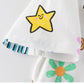 Girl's Short Sleeves T Shirt for Summers Children Beach T Shirts style - Crazy Toes ®