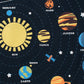 Long Sleeve T Shirt: Solar System Adventure in Style - Crazy Toes ®