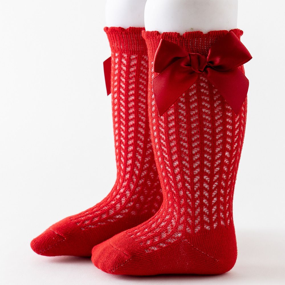 Princess Socks: Elevate Your Baby Girl's Style with Comfort and Elegance - Red - Crazy Toes ®