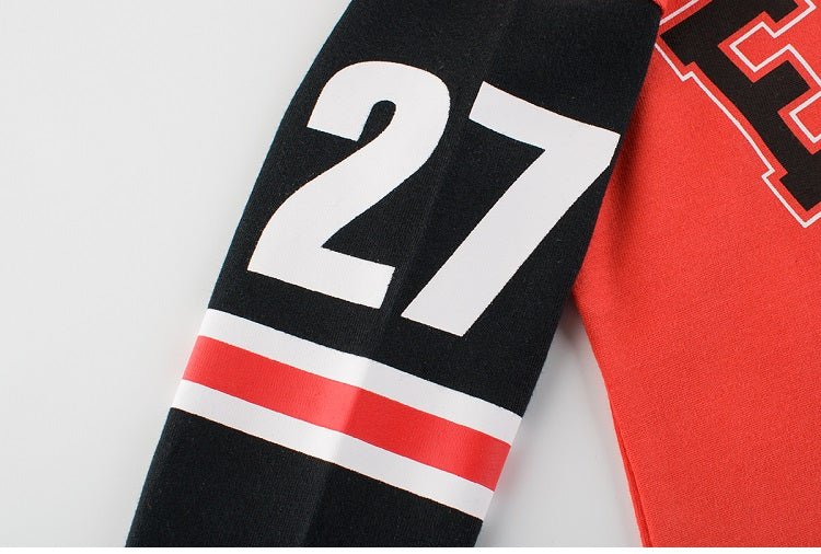 Sports Style Long Sleeve T Shirts: Modern Casual Comfort for Kids - Crazy Toes ®