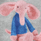 Stay Cozy with CrazyToes Fleece Pullover - Cute Elephant Print - Crazy Toes ®