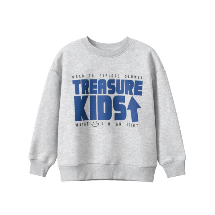 Stay Cozy with CrazyToes Grey Fleece Pullover - Crazy Toes ®
