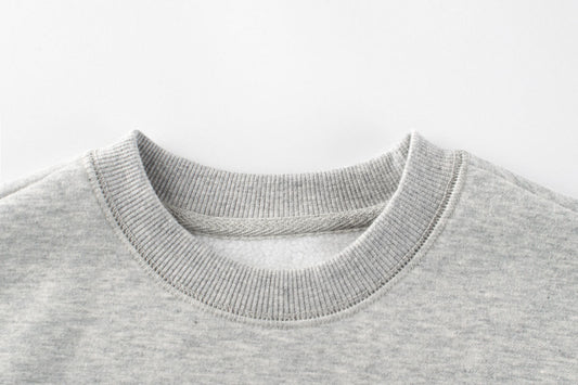 Stay Cozy with CrazyToes Grey Fleece Pullover - Crazy Toes ®